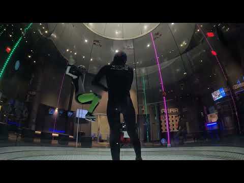 iFly flight session 2.15.23: Walking on the wind!