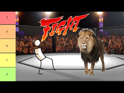 ANIMALS I COULD BEAT IN A FIGHT