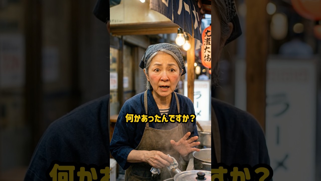 無銭飲食した女性の正体 #泣ける #いい話 #感動