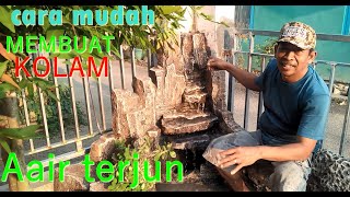 Download lagu TUTORIAL CARA MEMBUAT KOLAM MINI DG AIR TERJUN 1 mp3