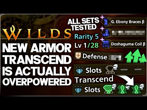 Monster Hunter Wilds - Armor Transcending is GAME CHANGING - ALL 14 Weapons New Best OP Build Guide!