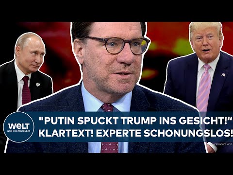 Video Thumbnail: UKRAINE-KRIEG: "Putin spukt Trump ins Gesicht!" Klartext! Experte spricht es schonungslos aus!