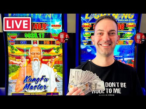 LIVE Vegas Slots with the Master - YouTube