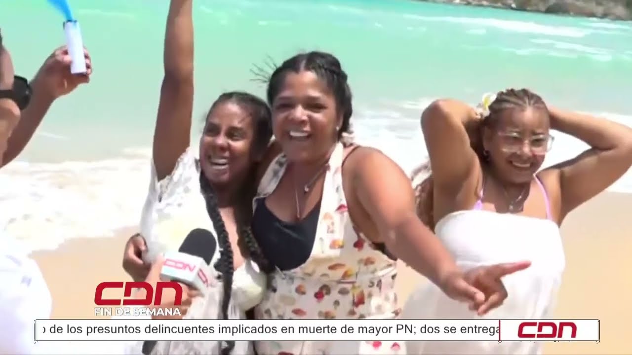 Playa Macao se mantiene activa entre turistas, revelaciones de género y medidas preventivas