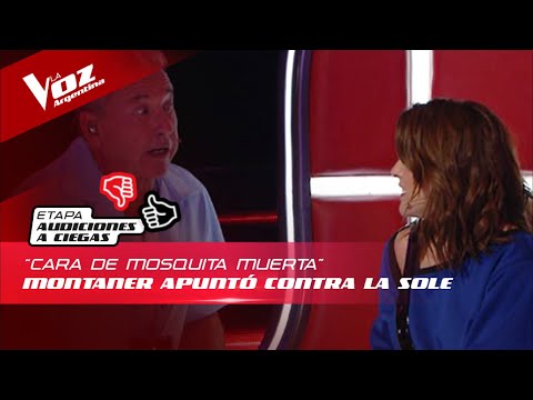 Ricardo Montaner fue bloqueado por Soledad: "Cara de mosquita muerta" - La Voz Argentina 2022