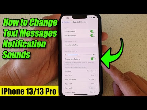 iPhone 13/13 Pro: How to Change Text Messages Notification Sounds