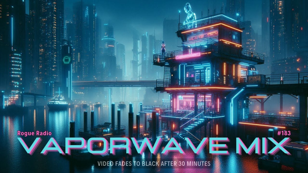 Futuristic Vaporwave | Dreamy Retro Beats to Chill & Relax | Rogue Radio Mix 183