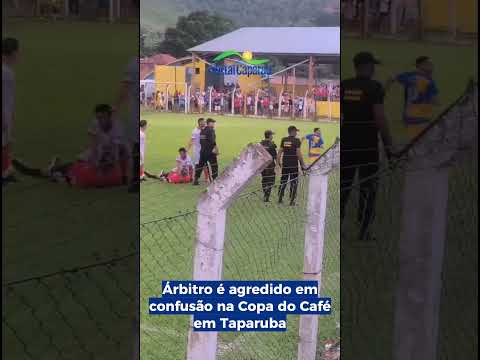 Confusão marca jogo entre Taparuba e Mutum pela Copa do Café