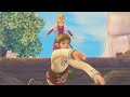 Zelda pushing Link cutscenes(The Legend of Zelda: Skyward Sword HD)