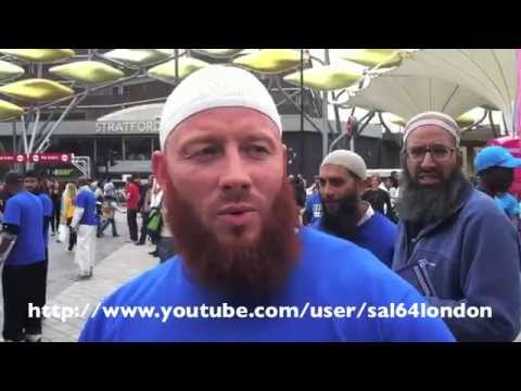 الدعوة إلى الله تعالى خارج الحي الأولمبي بلندن