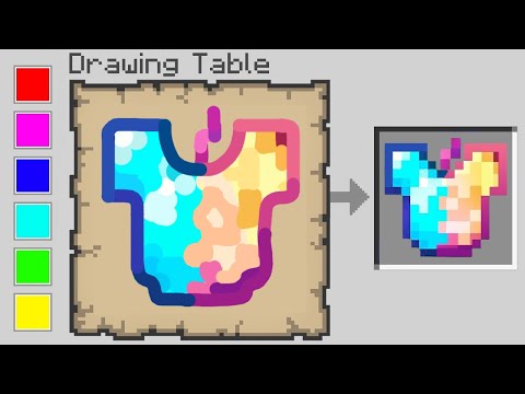 EPIC Minecraft Challenge: DRAWING = OP ITEMS!