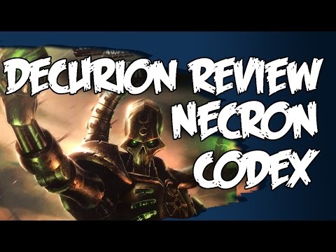 How the Decurion Works - 7th Edition Necrons Review