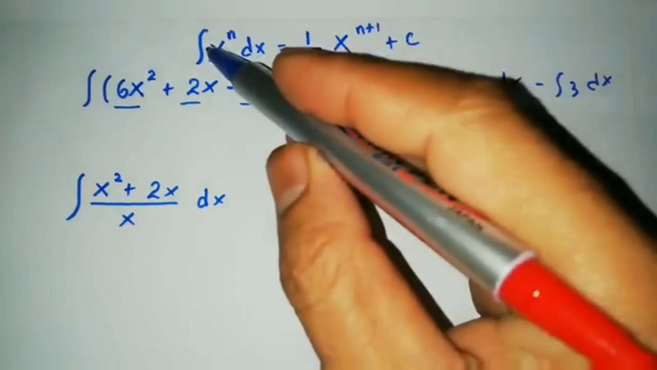 Matematika teknik II integral tak tentu