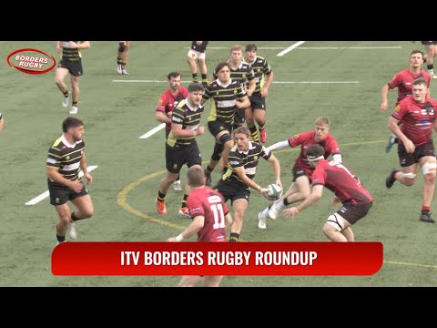 ITV BORDERS RUGBY ROUNDUP - MELROSE v GLASGOW HAWKS - 18.10.25