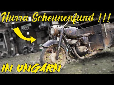 Hooray, barn find!!! in Hungary | Harzer Bikeschmiede