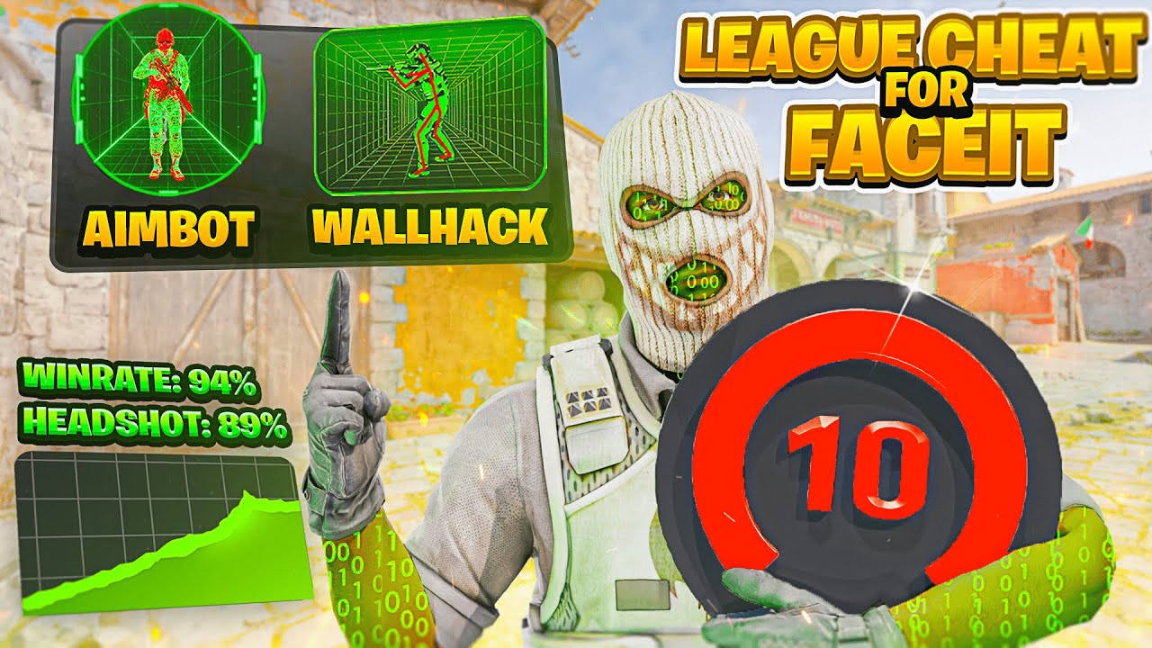 FACEIT WEB LEAGUE CHEAT CS2 - Moonlight 2.0