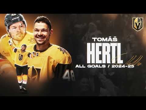 All Tomas Hertl Goals: 2024-25 Regular Season & Playoffs