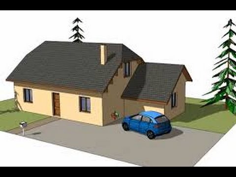 comment construire une maison sur google sketchup 8