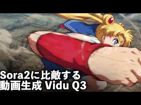 Sora2に勝つ新しい動画生成Vidu Q3が誕生