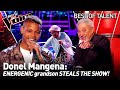 16 Year Old OWNS The Show With His GRANDMA In The Voice