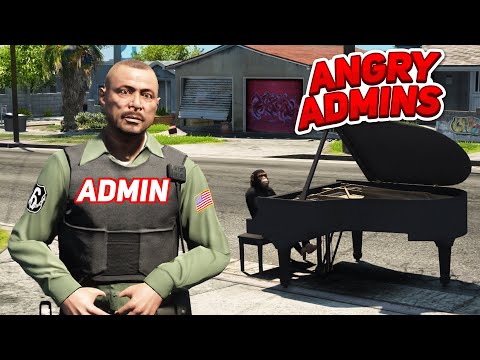 Salty Admins BANNED Singing Monkey 😂 | GTA 5 RP FiveM