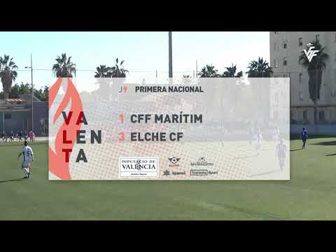 Resumen CFF Marítim 1 3 Elche CF Femení 13 12 202