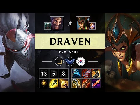 Draven ADC vs Cassiopeia: Dominating - KR Diamond Patch 25.S1.1