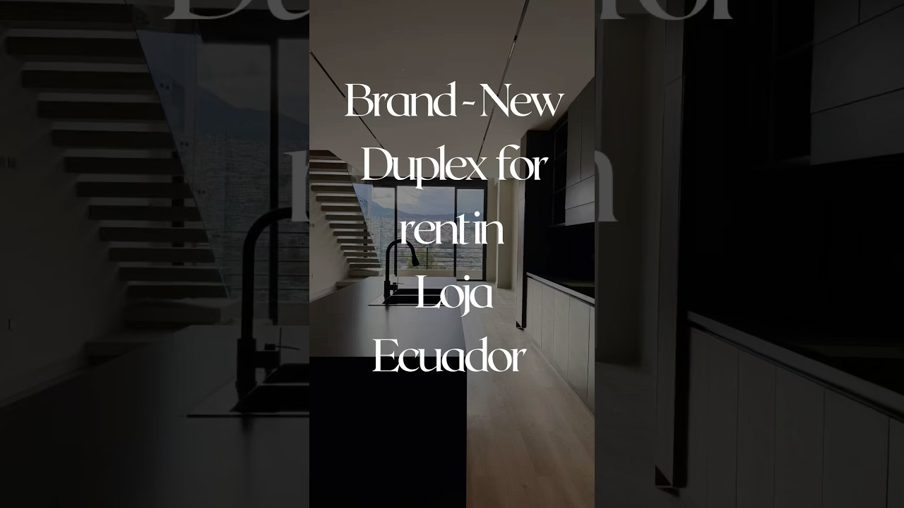 Brand-new duplex for rent in South Loja's Lumina Building