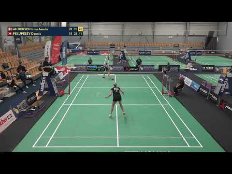 Match Point - Irina Amalie Andersen vs Dounia Pelupessy - WS, Final - Latvia Int. 2023