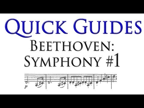 Guide rapide : Symphonie n° 1 de Beethoven