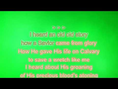 Victory In Jesus - karaoke - Key of F