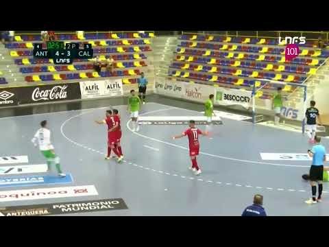 Gol Óscar (5-3) Be Soccer CD UMA Antequera - ETB Calviá. J4, 2Div. LNFS