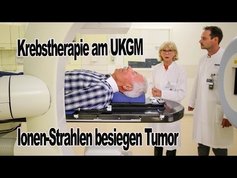 Ionen-Strahlen besiegen Tumor im Gaumen