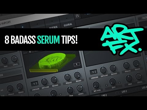 ARTFX Tips: 8 badass tips for every Xfer Serum user!