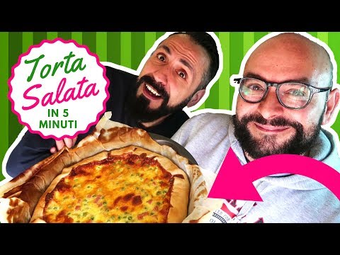 Torta Salata Veloce Pronta In 5 Minuti | Cuciniamo Insieme Vlog | 55Winston55