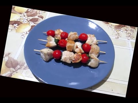 SPIEDINI DI POLLO ALLA GRIGLIA
