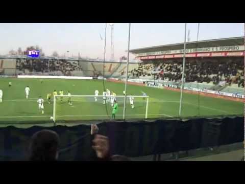 Rigore trasformato dal Modena in Modena-Torino del 17.12.2011