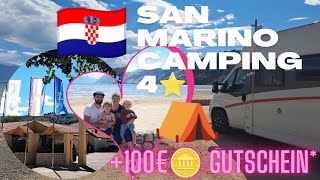 🇭🇷 San Marino Camping Resort 4⭐ by VALAMAR | Camping Adriatic⛺ | Insel RAB 🏝️| 🍬