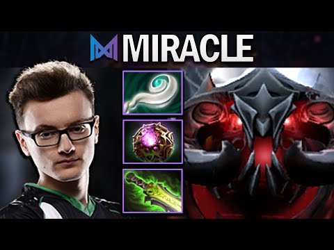 NIGMA.MIRACLE SHADOW FIEND WITH 25 KILLS - DOTA 2 7.27 GAMEPLAY