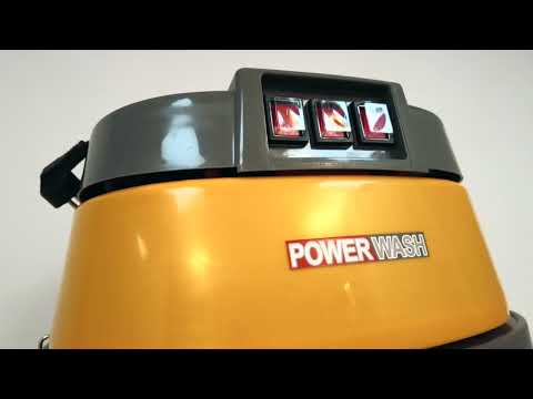 Powerwash Vacuum Cleaner Yellow PW-VC-080 80 Ltr