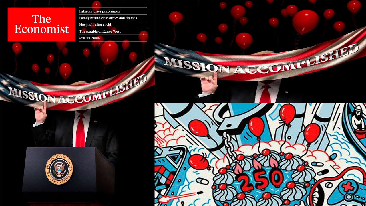 THE ECONOMIST ANUNCIA A TRUMP PERDEDOR DE LA GUERRA EN IRÁN?  MENSAJES OCULTOS REVELADOS