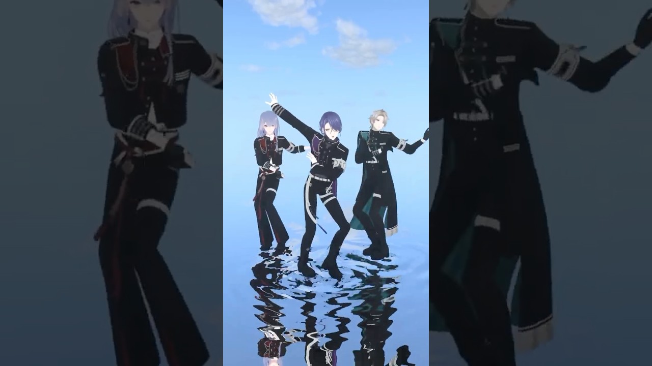 【ライラック】#VΔLZ でナルトダンス🍥‪‪【弦月藤士郎/長尾景/甲斐田晴/にじさんじ】