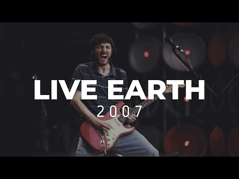 INTRO JAM/CAN'T STOP/DANI CALIFORNIA - Red Hot Chili Peppers | Guitar Backing Track | Live Earth 07
