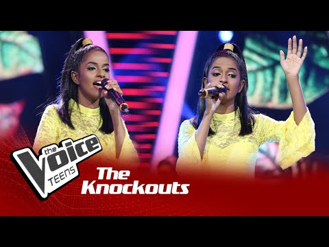 Shehani Perera | Hitha Nambara Thaleta (හිත නාඹර තාලෙට) | Knockouts | The Voice Teens Sri Lanka