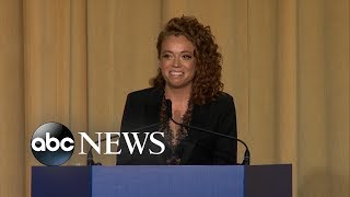 Michelle Wolf performs stand-up routine at White House Correspondent's dinner