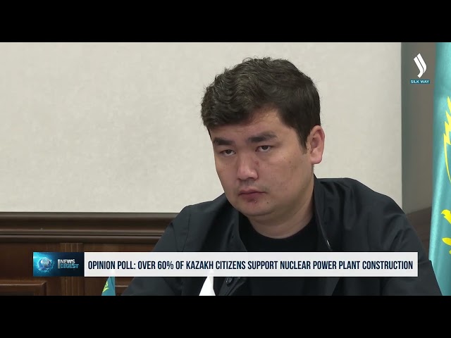 Opinion poll: over 60% of Kazakh citizens support nuclear power plant construction