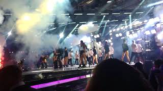 Download lagu CNCO & Little Mix - Reggaeton Lento Remix live at the Xfactor finals 2017 mp3