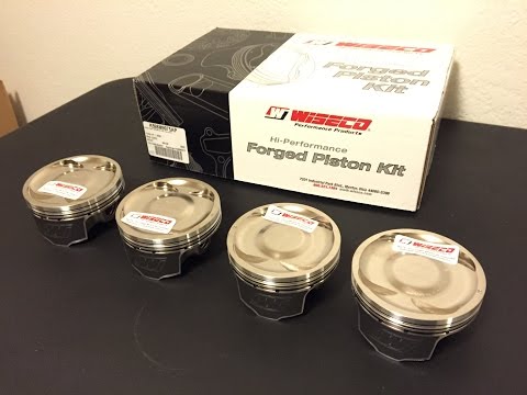 Unboxing Wiseco Forged Pistons for EJ257 Subaru