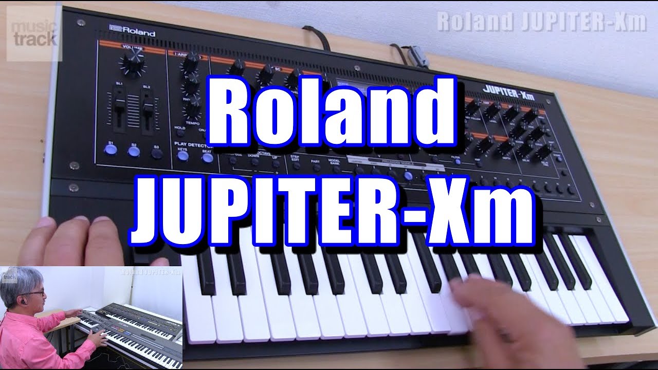 Roland JUPITER-Xm Demo & Review - YouTube