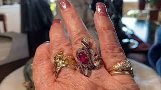 Antique and Fine Jewelry Rings!